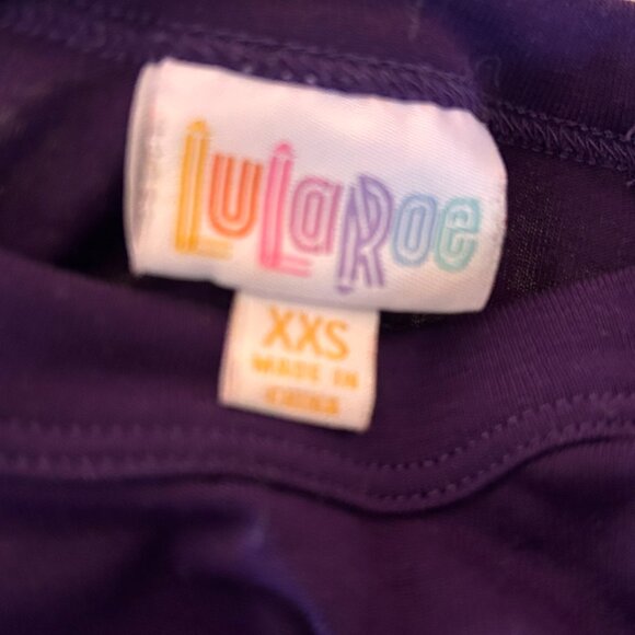 LuLaRoe Randy Baseball Tees - set of 5 - 3/4 sleeve EUC XXS - Picture 2 of 7